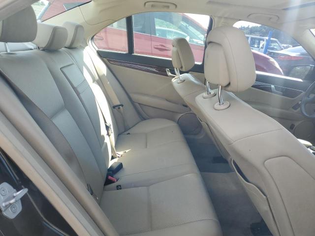 WDDGF8BB3AF470828 - 2010 MERCEDES-BENZ C 300 4MATIC BLACK photo 10