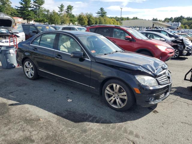 WDDGF8BB3AF470828 - 2010 MERCEDES-BENZ C 300 4MATIC BLACK photo 4