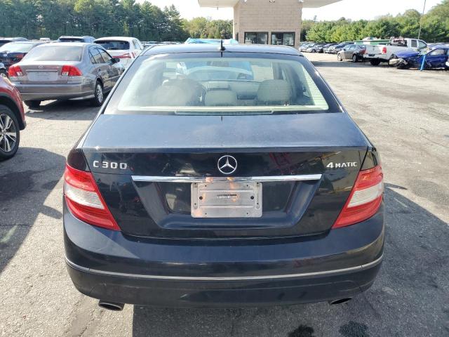 WDDGF8BB3AF470828 - 2010 MERCEDES-BENZ C 300 4MATIC BLACK photo 6