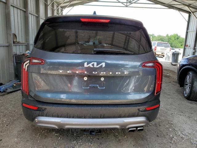 5XYP34HC6NG312286 - 2022 KIA TELLURIDE EX CHARCOAL photo 6