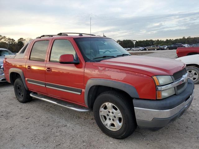 3GNEC12Z65G263196 - 2005 CHEVROLET AVALANCHE C1500 RED photo 4