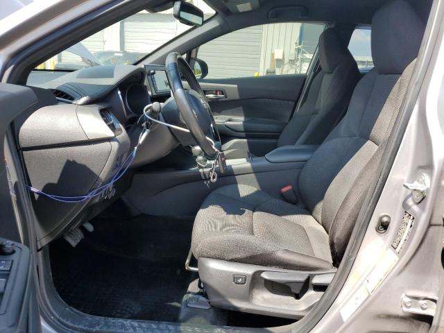 JTNKHMBX6J1008050 - 2018 TOYOTA C-HR XLE Արծաթագույն լուսանկար 7