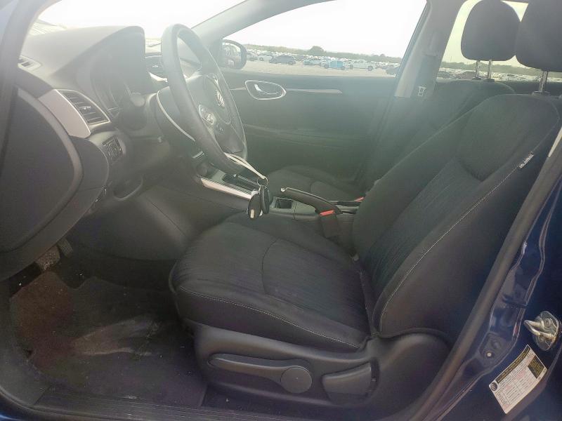 3N1AB7AP0KY236985 - 2019 NISSAN SENTRA S BLUE photo 7