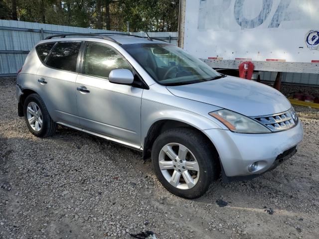 JN8AZ08T56W404432 - 2006 NISSAN MURANO SL SILVER photo 4