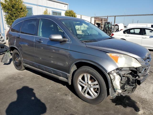 JHLRE3H77AC004173 - 2010 HONDA CR-V EXL GRAY photo 4