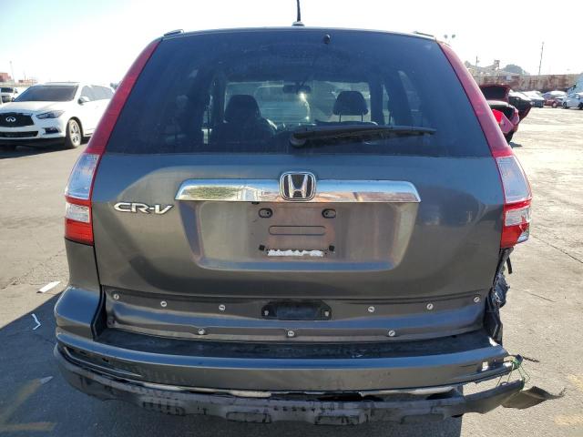 JHLRE3H77AC004173 - 2010 HONDA CR-V EXL GRAY photo 6