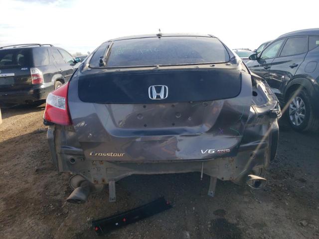 5J6TF2H54FL000737 - 2015 HONDA CROSSTOUR EXL GRAY photo 6