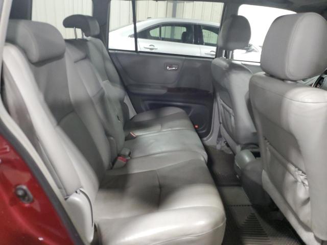 JTEEP21A040050547 - 2004 TOYOTA HIGHLANDER BURGUNDY photo 10