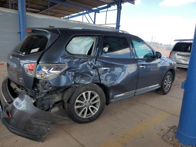 5N1AR2MM7EC626603 - 2014 NISSAN PATHFINDER S ნაცრისფერი ფოტო 3