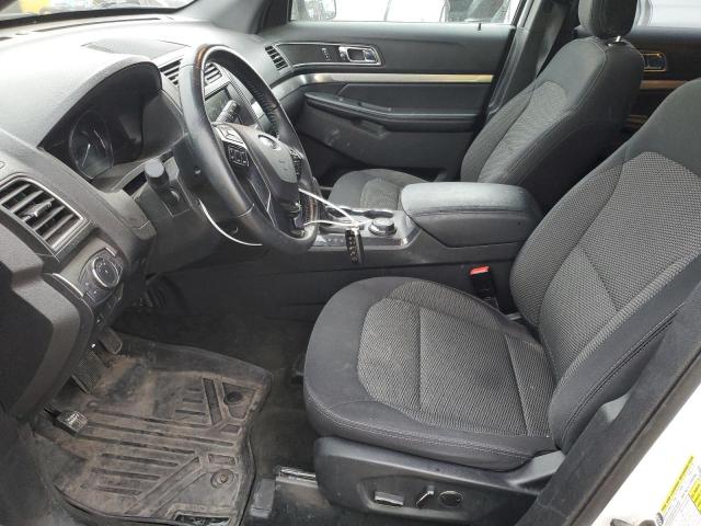 1FM5K8D87JGC15085 - 2018 FORD EXPLORER XLT Սպիտակ լուսանկար 7