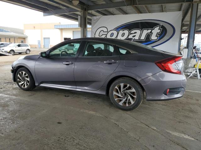 19XFC2F73HE228644 - 2017 HONDA CIVIC EX GRAY photo 2