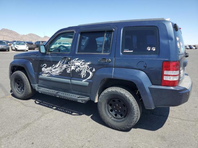 1J8GN28K48W213116 - 2008 JEEP LIBERTY SPORT BLUE photo 2