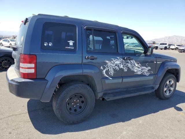 1J8GN28K48W213116 - 2008 JEEP LIBERTY SPORT BLUE photo 3