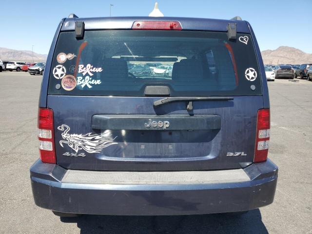 1J8GN28K48W213116 - 2008 JEEP LIBERTY SPORT BLUE photo 6