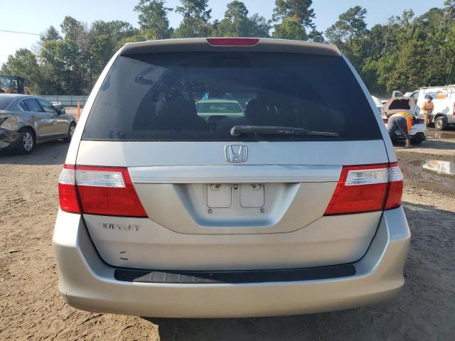 5FNRL38456B061572 - 2006 HONDA ODYSSEY EX SILVER photo 6