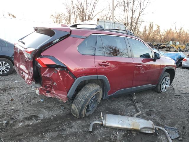 2T3H1RFV7LW100846 - 2020 TOYOTA RAV4 LE RED photo 3