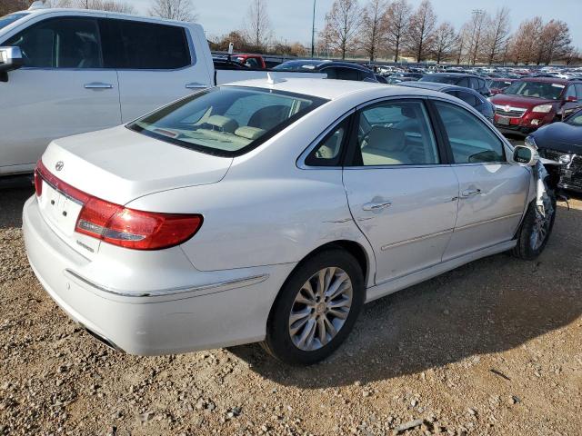 KMHFC4DF9BA525381 - 2011 HYUNDAI AZERA GLS WHITE photo 3