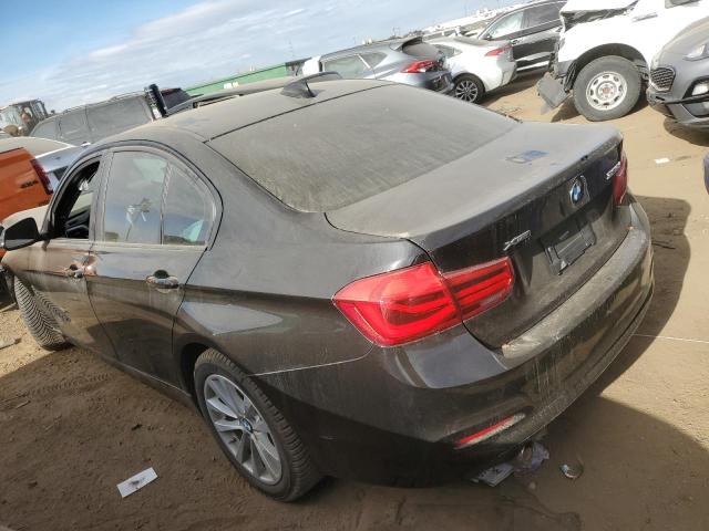 WBA8A3C52JA494704 - 2018 BMW 320 XI BLACK photo 2