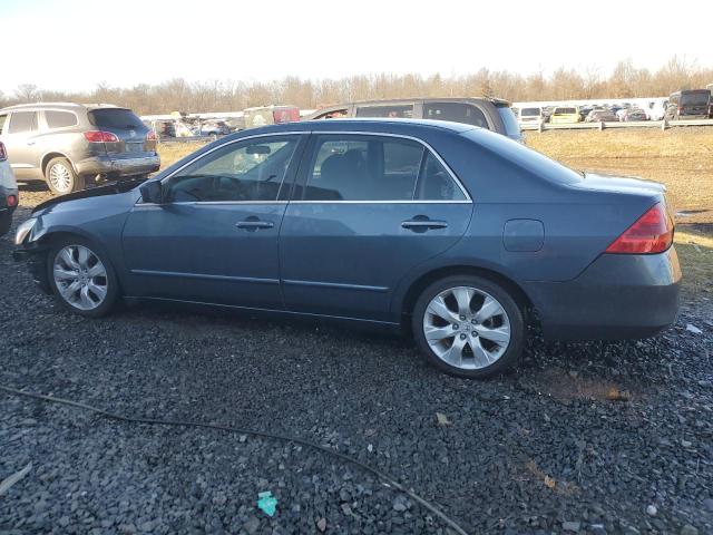 1HGCM55787A011354 - 2007 HONDA ACCORD EX BLUE photo 2