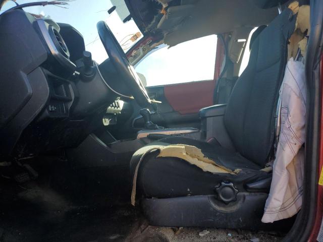 5TFCZ5AN3HX066099 - 2017 TOYOTA TACOMA DOUBLE CAB Tünd qırmızı foto 7
