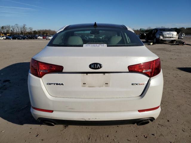 5XXGN4A7XDG169496 - 2013 KIA OPTIMA EX WHITE photo 6