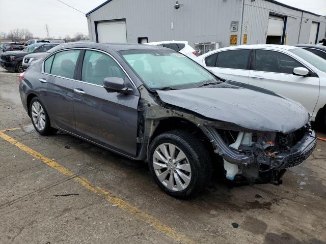 1HGCR2F81DA080938 - 2013 HONDA ACCORD EXL GRAY photo 4