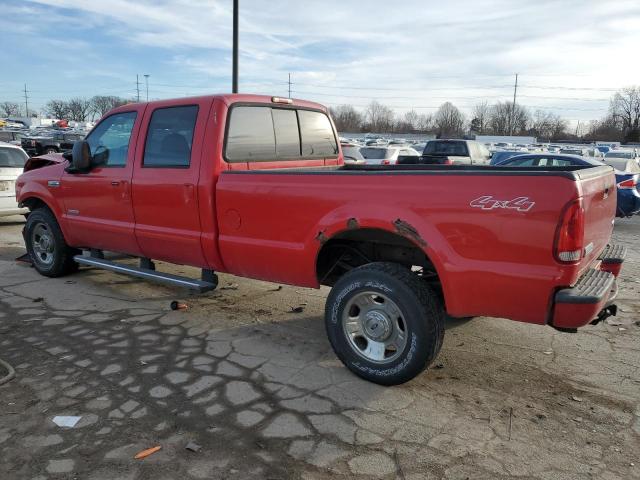 1FTWW31PX5EC27065 - 2005 FORD F350 SRW SUPER DUTY RED photo 2