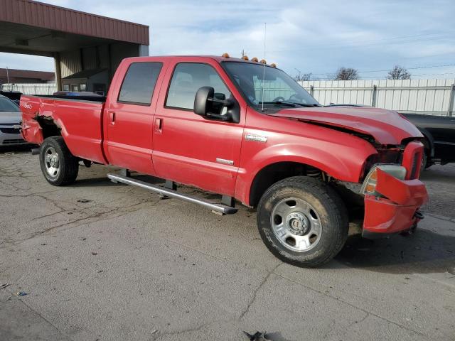 1FTWW31PX5EC27065 - 2005 FORD F350 SRW SUPER DUTY RED photo 4