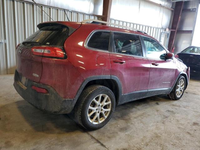 1C4PJLCB5EW205246 - 2014 JEEP CHEROKEE LATITUDE RED photo 3