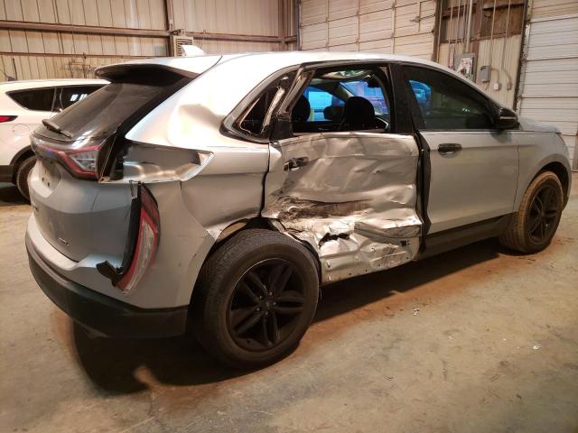 2FMPK3J87JBB38936 - 2018 FORD EDGE SEL SILVER photo 3