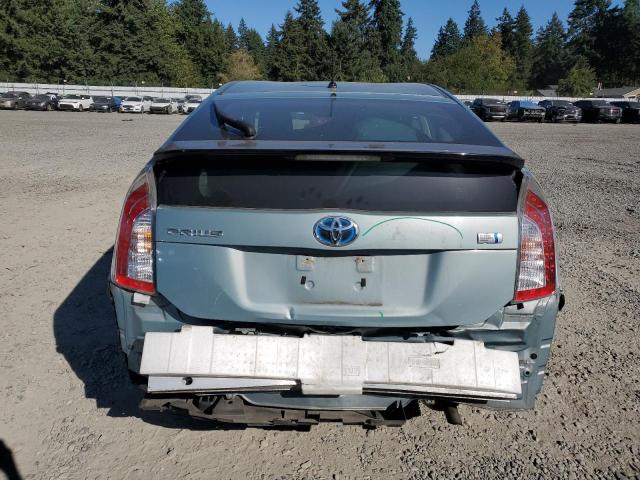 JTDKN3DU5E1779731 - 2014 TOYOTA PRIUS Теңіз көгі фото 6