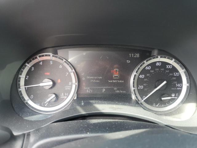 5TDGZRAH8NS560396 - 2022 TOYOTA HIGHLANDER XLE Szary zdjęcie 9