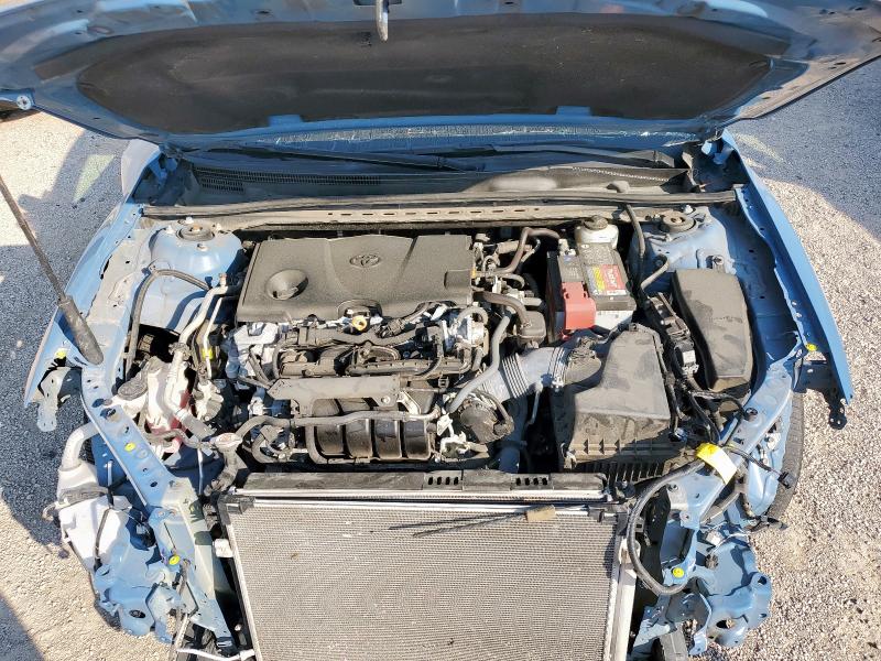 4T1T11AK6RU207686 - 2024 TOYOTA CAMRY SE NIGHT SHADE BLUE photo 11