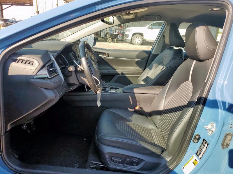 4T1T11AK6RU207686 - 2024 TOYOTA CAMRY SE NIGHT SHADE BLUE photo 7