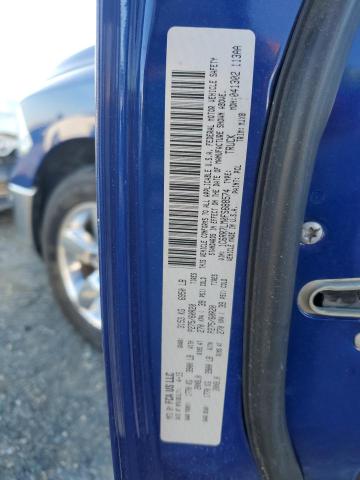 1C6RR7LM0FS688574 - 2015 RAM 1500 SLT BLUE photo 12