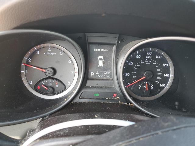 5XYZU3LB3GG333890 - 2016 HYUNDAI SANTA FE S ORANGE photo 9