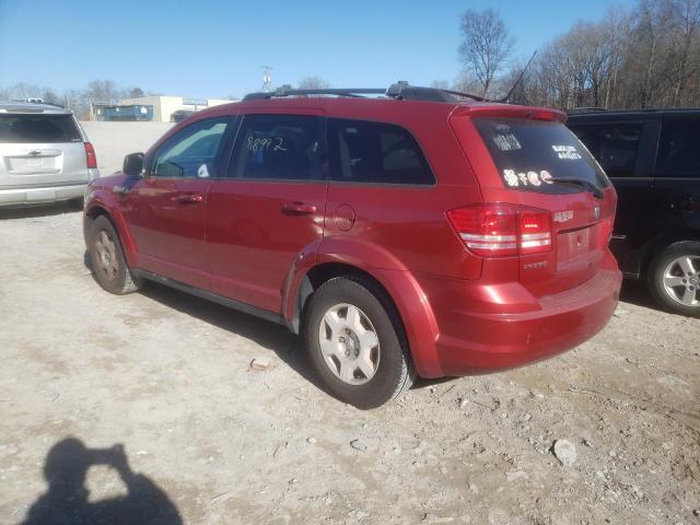 3D4PG4FB0AT253921 - 2010 DODGE JOURNEY SE RED photo 2