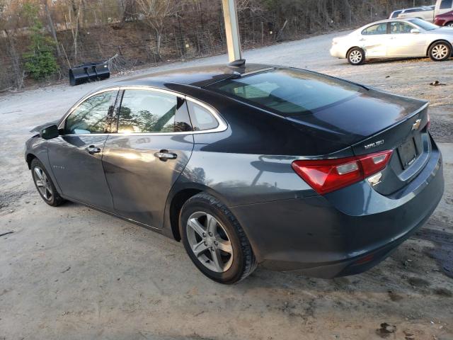 1G1ZB5ST8MF016254 - 2021 CHEVROLET MALIBU LS GRAY photo 2