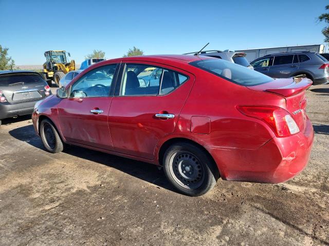 3N1CN7AP6DL880085 - 2013 NISSAN VERSA S RED photo 2