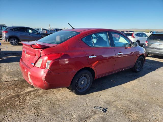 3N1CN7AP6DL880085 - 2013 NISSAN VERSA S RED photo 3