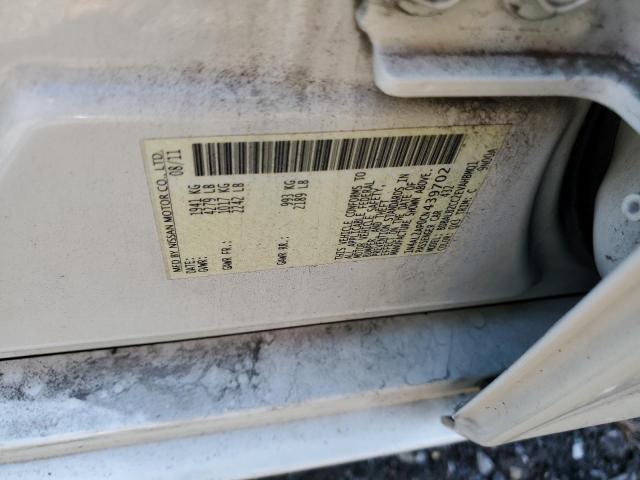 1N4AL2AP0CN439702 - 2012 NISSAN ALTIMA BASE თეთრი ფოტო 12