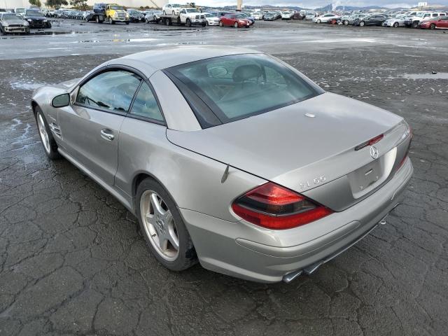 WDBSK74F86F114004 - 2006 MERCEDES-BENZ SL 55 AMG TAN photo 2