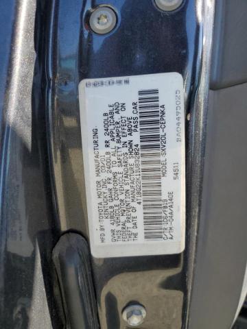 4T1BG22K11U832824 - 2001 TOYOTA CAMRY CE BLACK photo 12