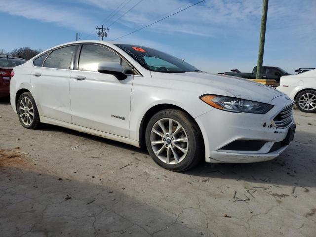 3FA6P0LU7HR230429 - 2017 FORD FUSION SE HYBRID WHITE photo 4