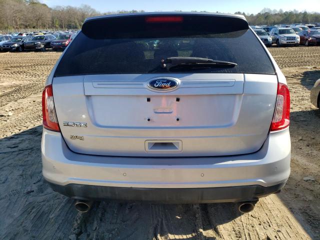 2FMDK3GC0DBC83917 - 2013 FORD EDGE SE SILVER photo 6