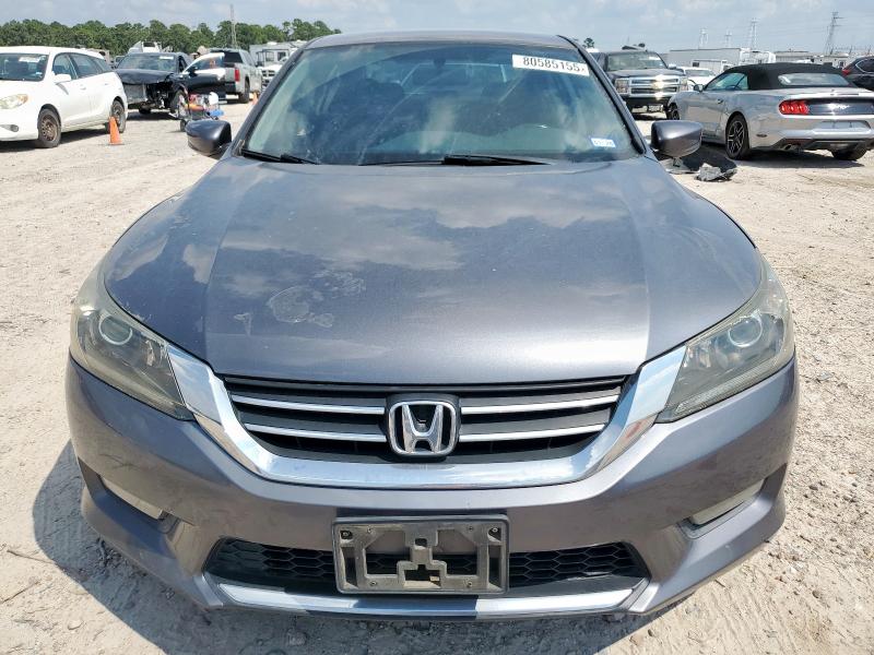 1HGCR2F56EA108661 - 2014 HONDA ACCORD SPORT GRAY photo 5