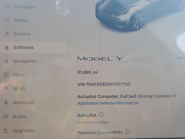 7SAYGDEE6PA107723 - 2023 TESLA MODEL Y ნაცრისფერი ფოტო 9