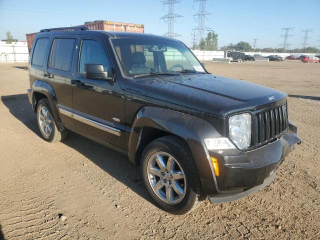 1C4PJMAK4CW175310 - 2012 JEEP LIBERTY SPORT BLACK photo 4