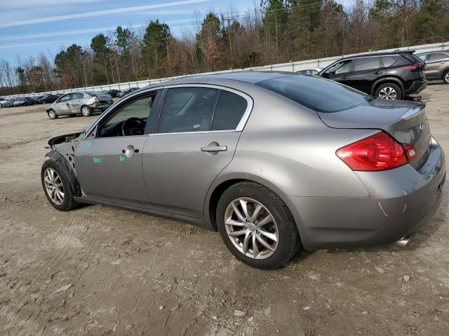 JNKBV61E27M721719 - 2007 INFINITI G35 GRAY photo 2