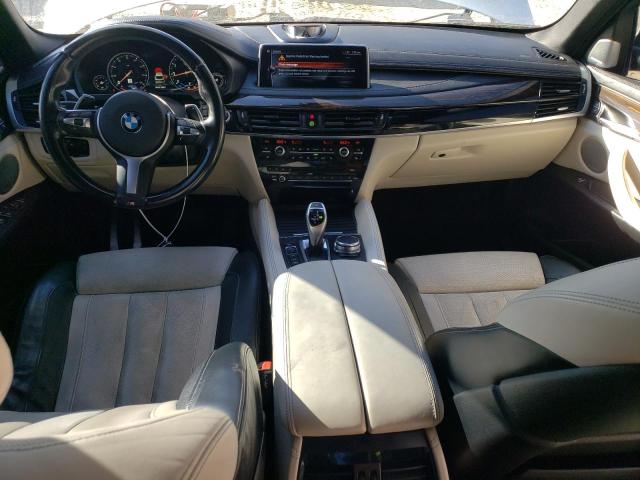 5UXKU2C33H0U28542 - 2017 BMW X6 XDRIVE35I WHITE photo 8